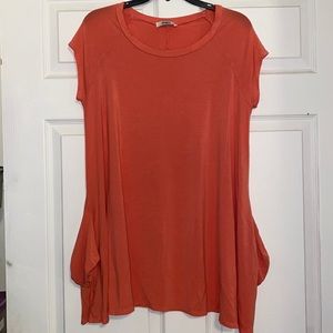 Women’s Peach Tunic Shirt